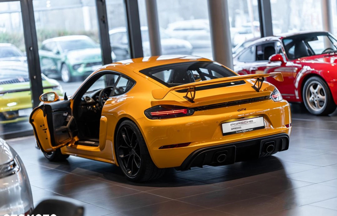 Porsche 718 Cayman cena 697718 przebieg: 10500, rok produkcji 2021 z Lubaczów małe 596